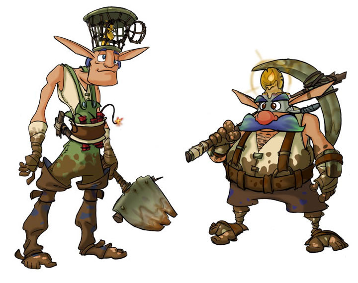 Miners Art from Jak & Daxter: The Precursor Legacy