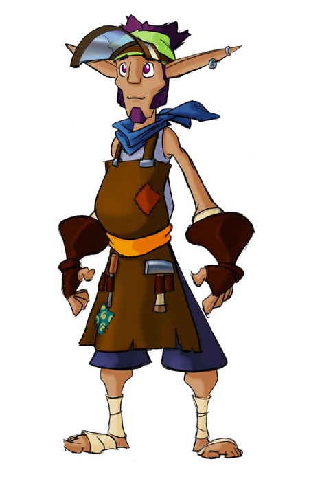 Sculptor Art from Jak & Daxter: The Precursor Legacy