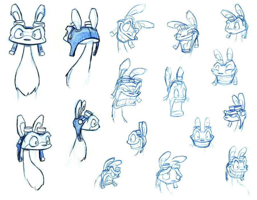 Daxter Faces Art from Jak & Daxter: The Precursor Legacy