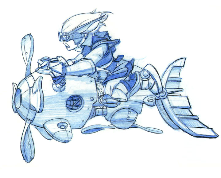 Jak Racing Art from Jak & Daxter: The Precursor Legacy