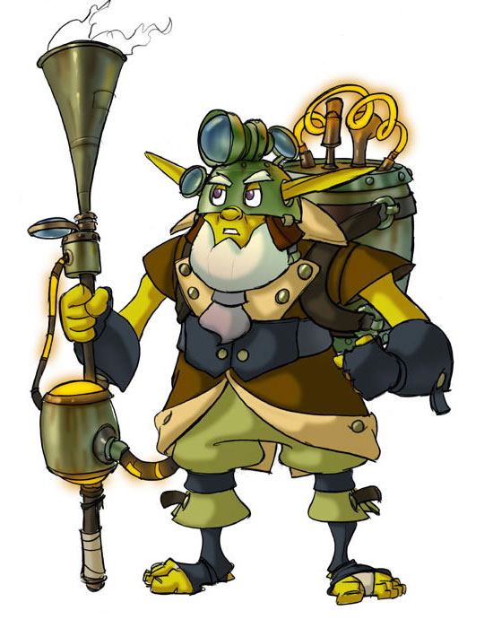 Yellow Sage Art from Jak & Daxter: The Precursor Legacy