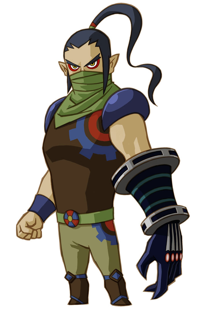 Byrne Art from Legend of Zelda: Spirit Tracks