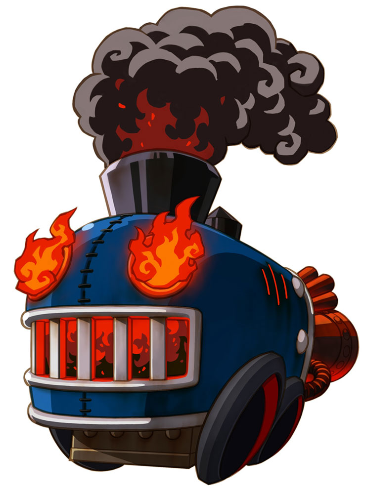 Dark Train Art from Legend of Zelda: Spirit Tracks