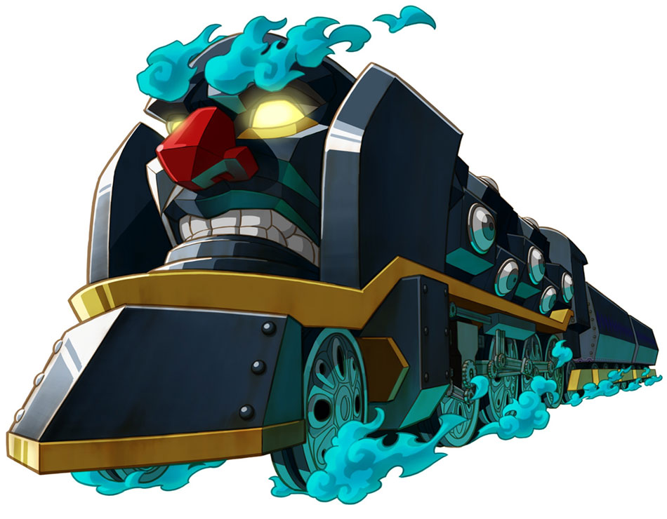 Demon Train Art from Legend of Zelda: Spirit Tracks