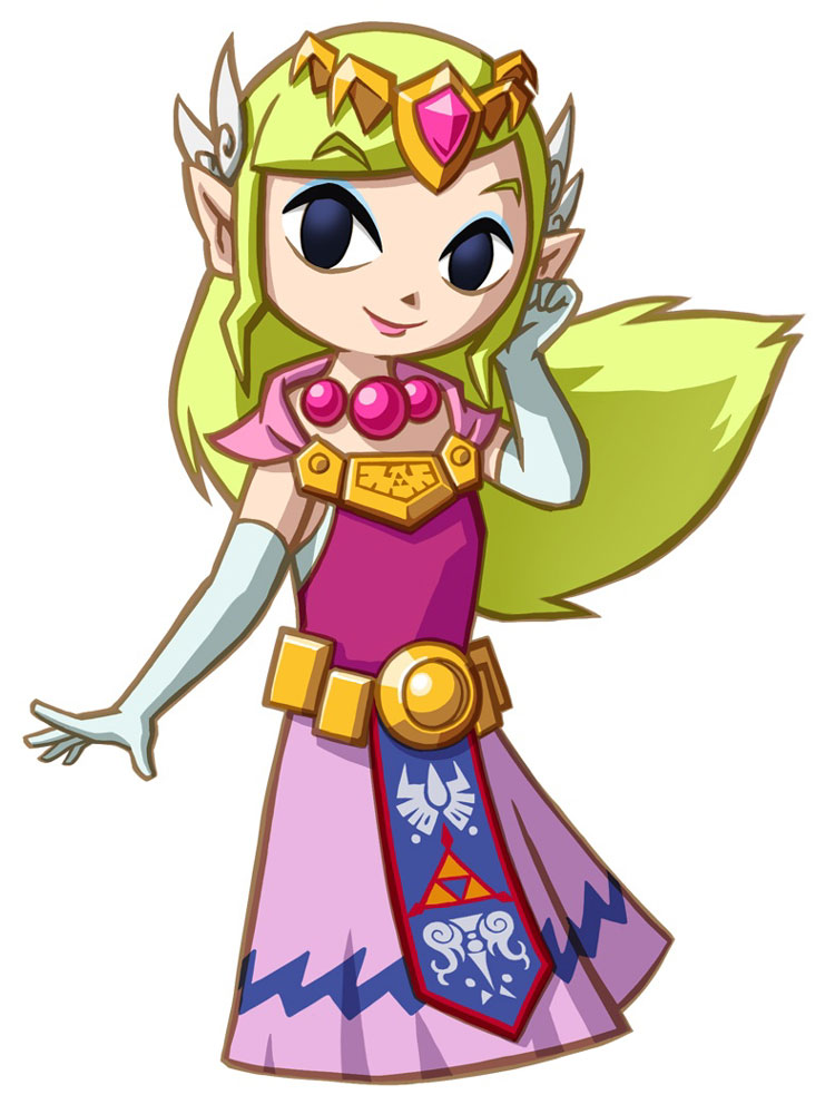 Princess Zelda Art from Legend of Zelda: Spirit Tracks