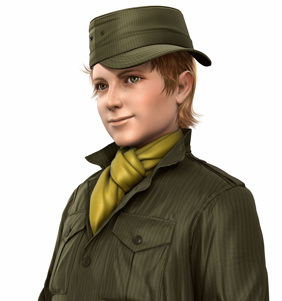 Chico Artwork from Metal Gear Solid: Peace Walker