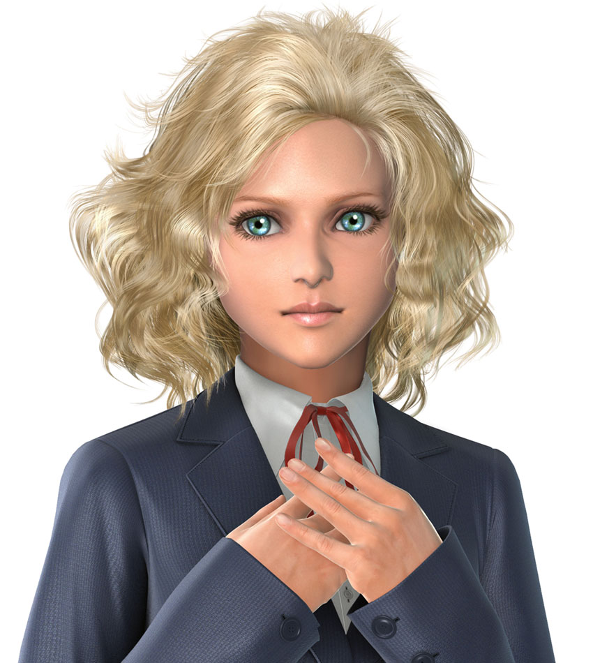 Paz Artwork from Metal Gear Solid: Peace Walker