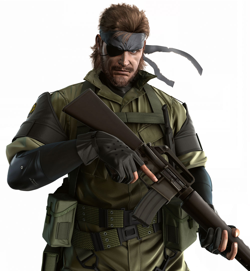 Snake Artwork from Metal Gear Solid: Peace Walker