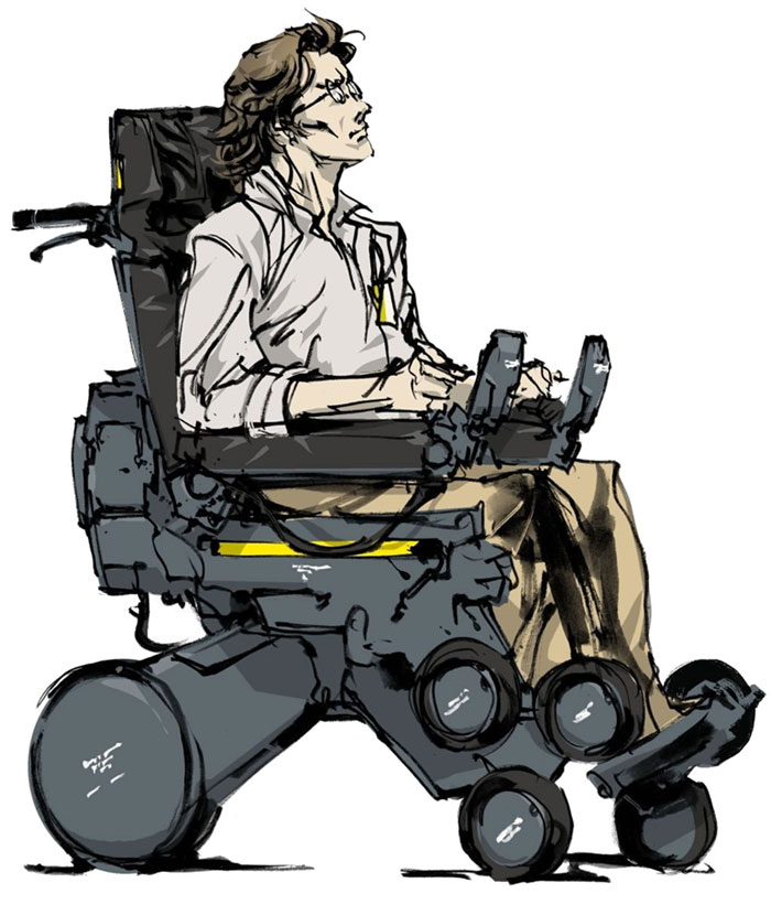 Huey Art from Metal Gear Solid: Peace Walker