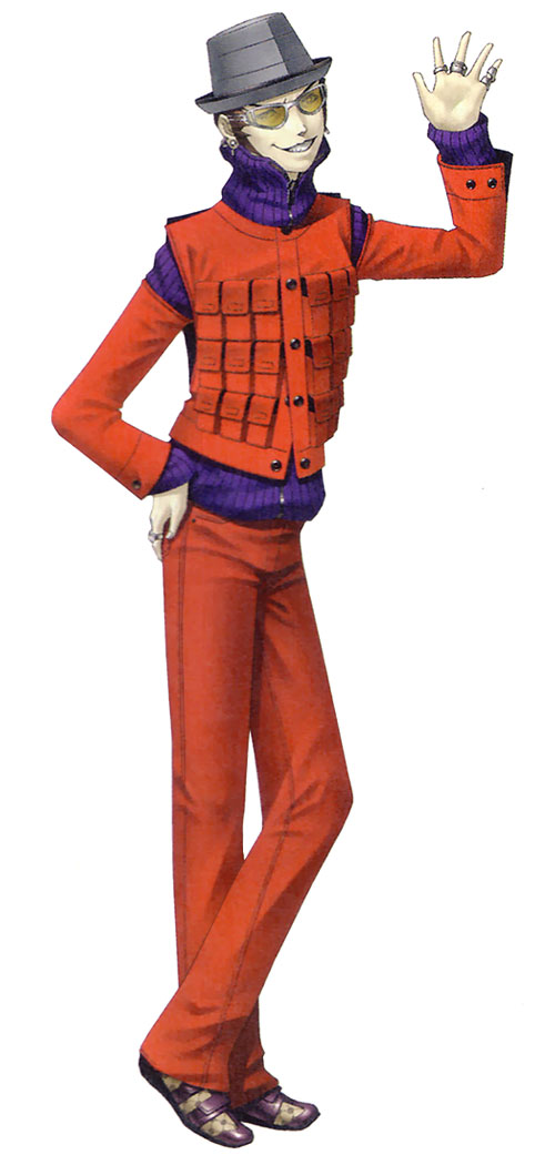Brad Uesugi Art from Persona 2: Innocent Sin