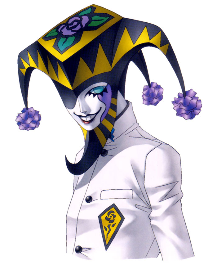 Joker-sama Portrait Art from Persona 2: Innocent Sin