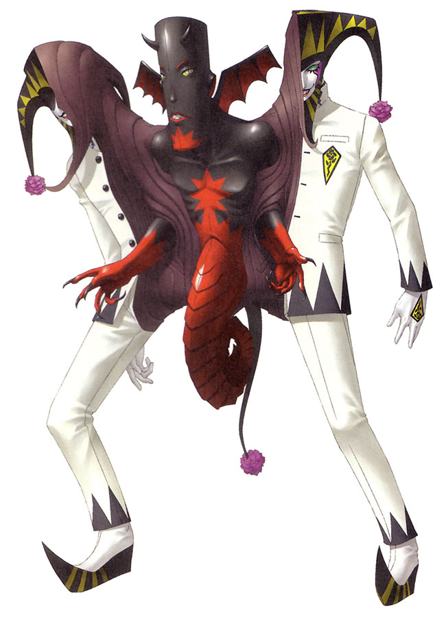 Devil Joker Art from Persona 2: Innocent Sin