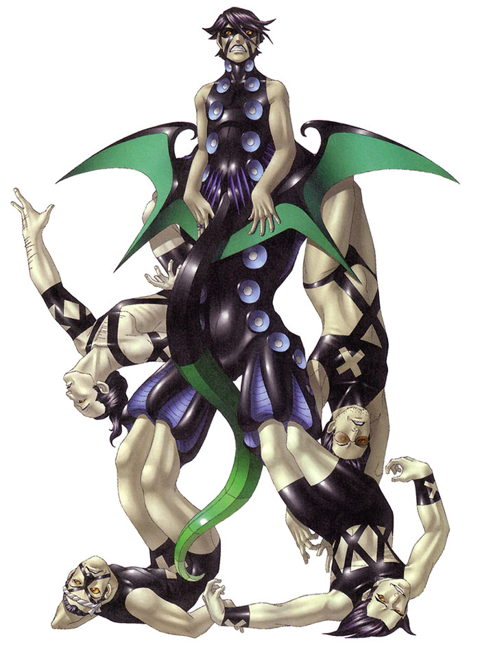 Nyarlathotep Artwork from Persona 2: Innocent Sin