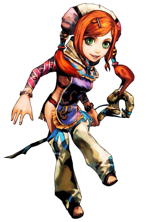 Aisha Artwork from Romancing SaGa