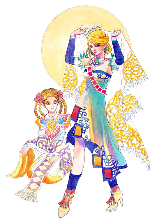 Diana Art from Romancing SaGa
