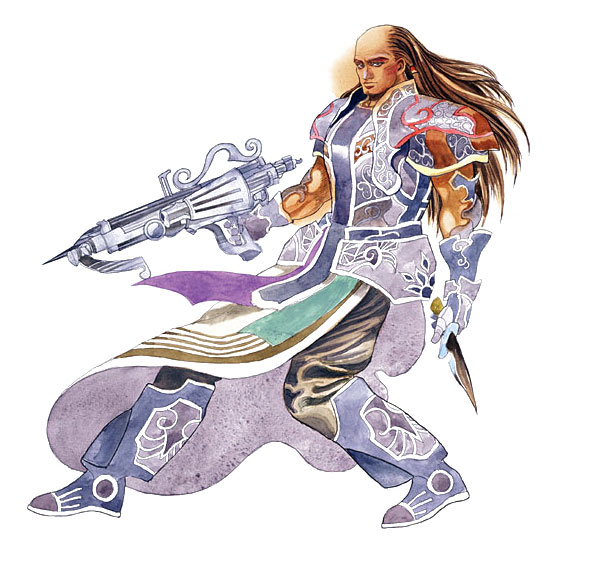 Galahad Art from Romancing SaGa