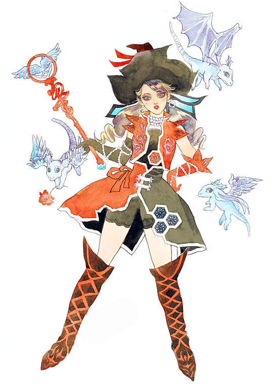 Myriam Art from Romancing SaGa