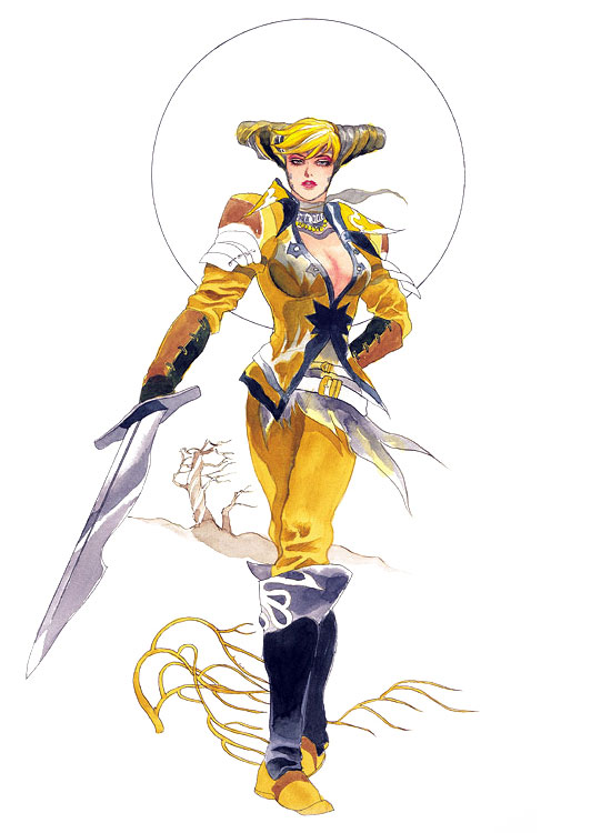 Sif Art from Romancing SaGa