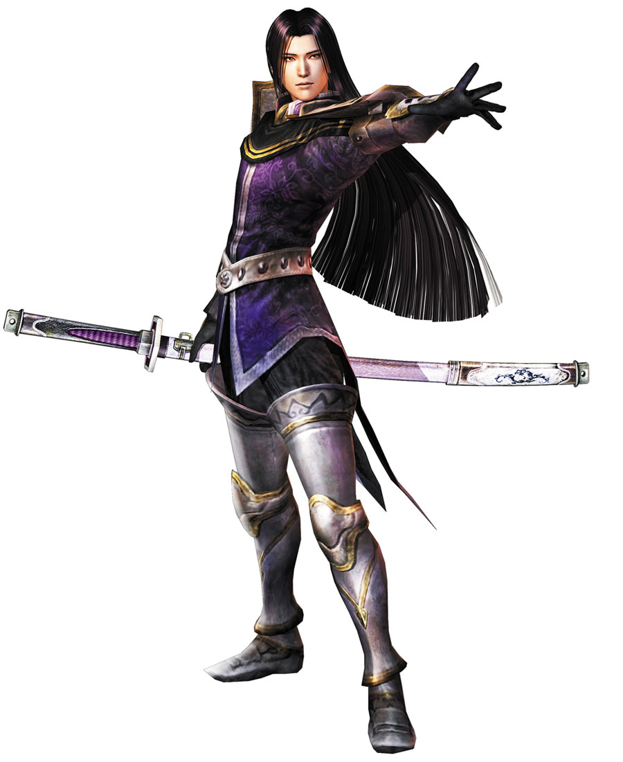 Akechi Mitsuhide Art from Samurai Warriors