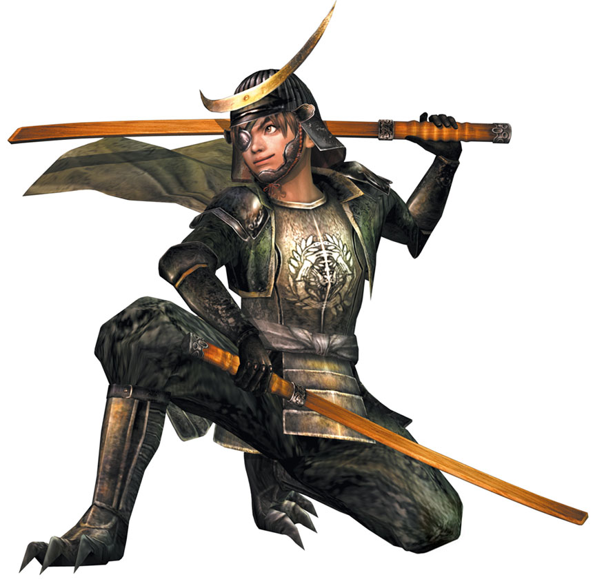 Date Masamune Art from Samurai Warriors