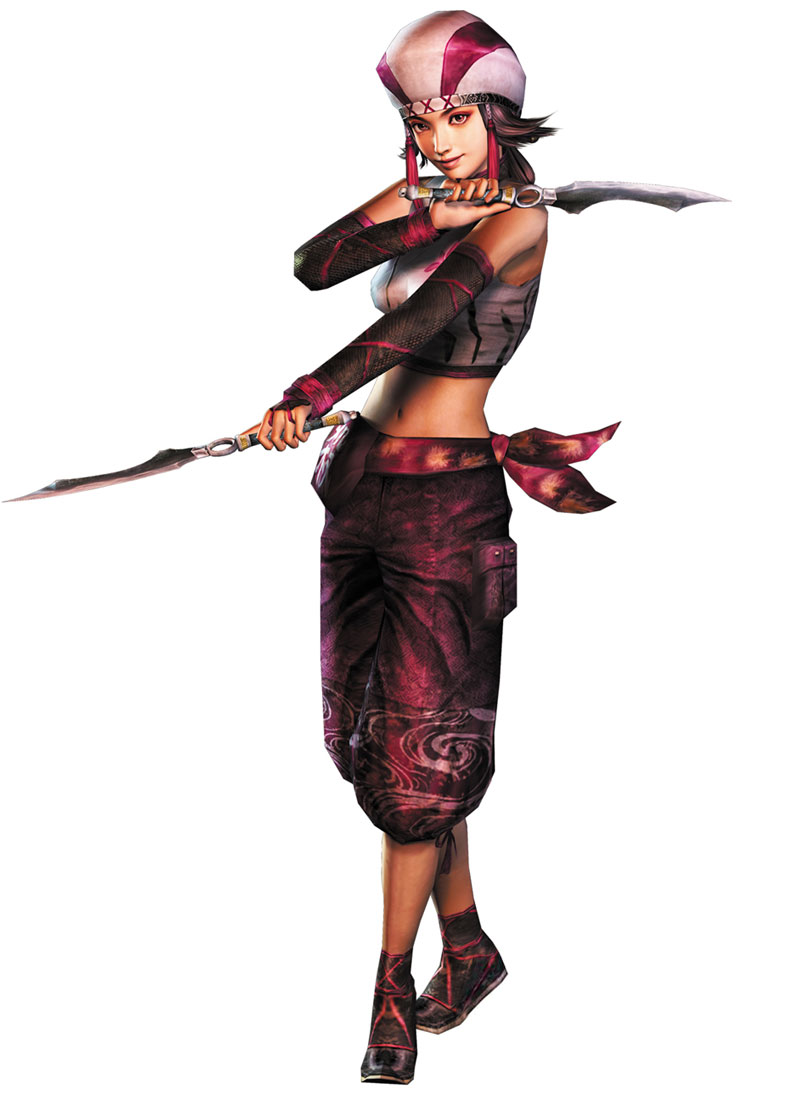 Kunoichi Art from Samurai Warriors