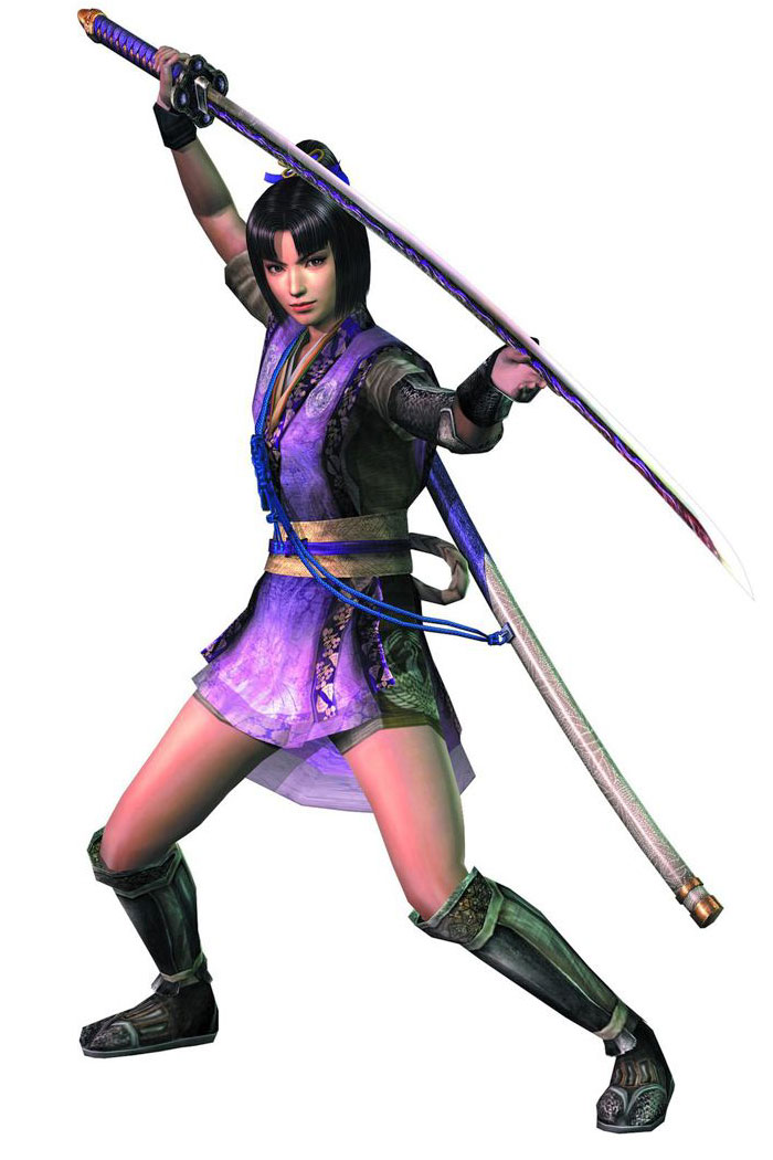 Mori Ranmaru Art from Samurai Warriors