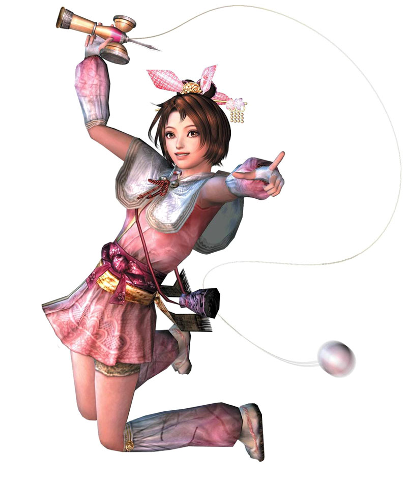 Oichi Art from Samurai Warriors
