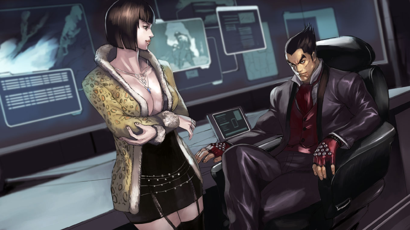 Anna Prologue Artwork from Tekken 6: Bloodline Rebellion