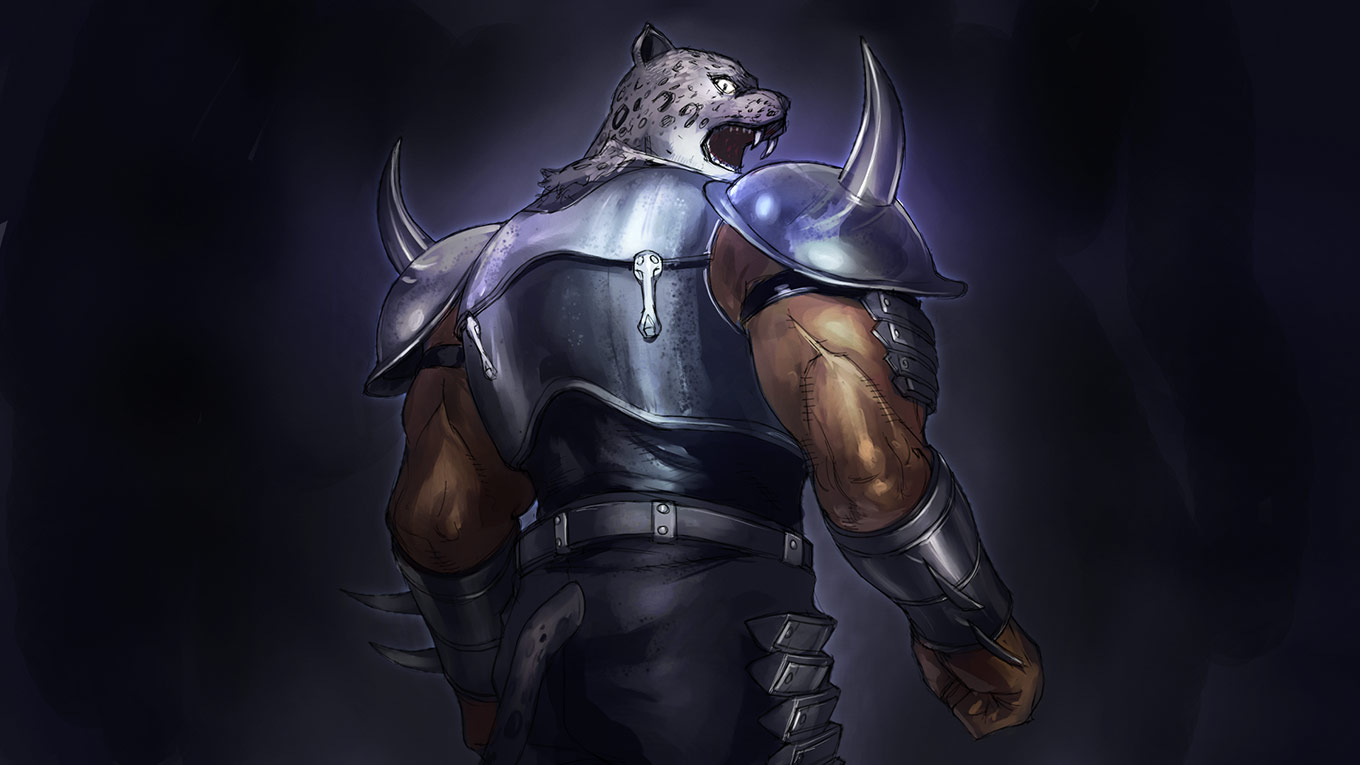 Armor King Prologue Art from Tekken 6: Bloodline Rebellion