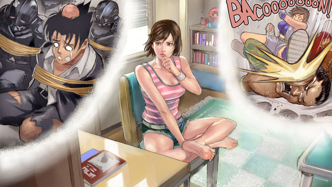 Asuka Prologue Artwork from Tekken 6: Bloodline Rebellion