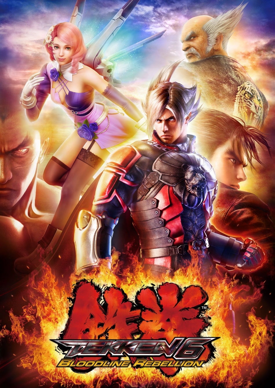 Bloodline Rebellion Poster Art from Tekken 6: Bloodline Rebellion