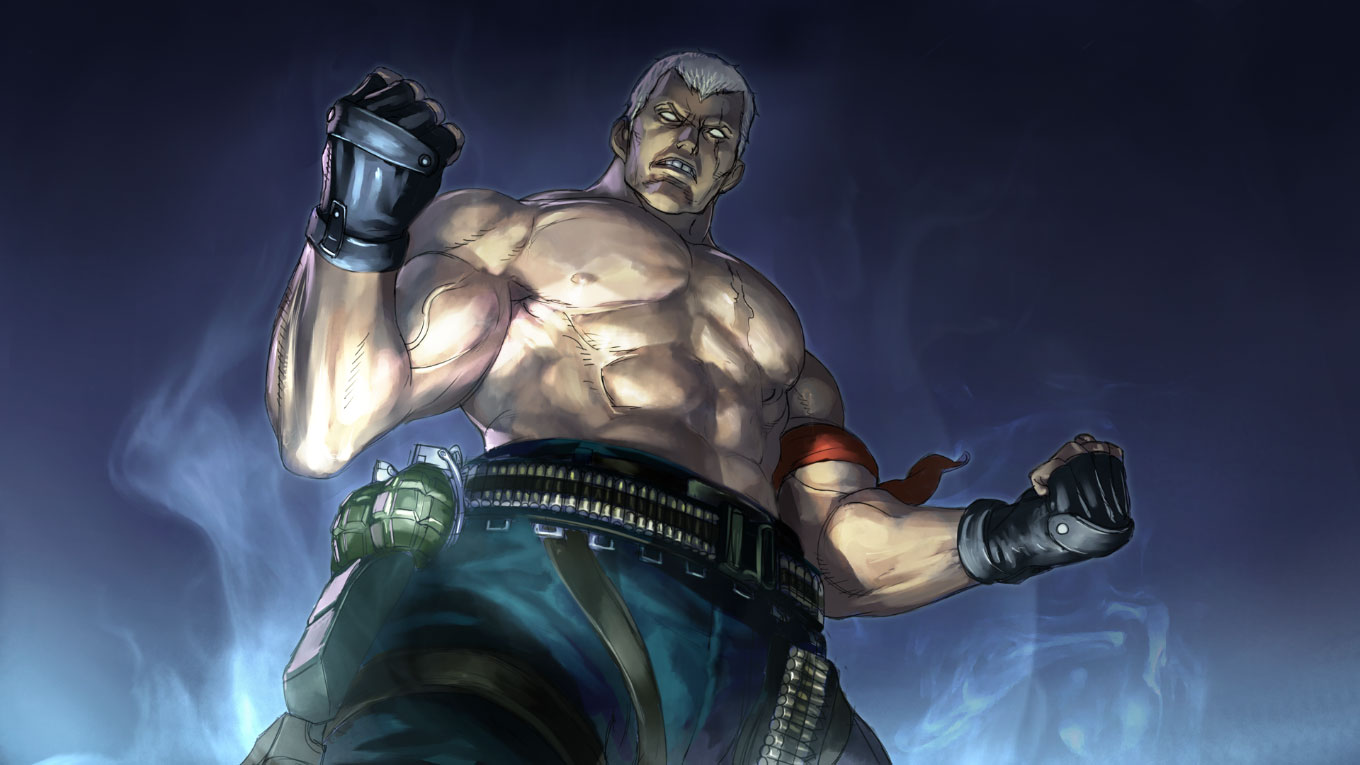 Bryan Prologue Art from Tekken 6: Bloodline Rebellion