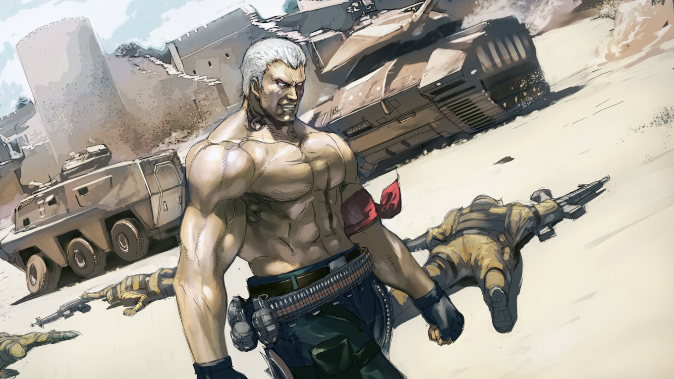 Bryan Prologue Artwork from Tekken 6: Bloodline Rebellion