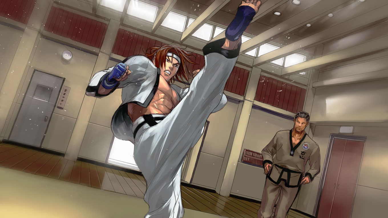 Hwoarang Prologue Artwork from Tekken 6: Bloodline Rebellion