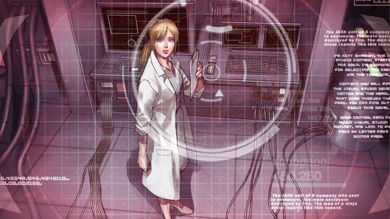 Jack 6 Prologue Artwork from Tekken 6: Bloodline Rebellion