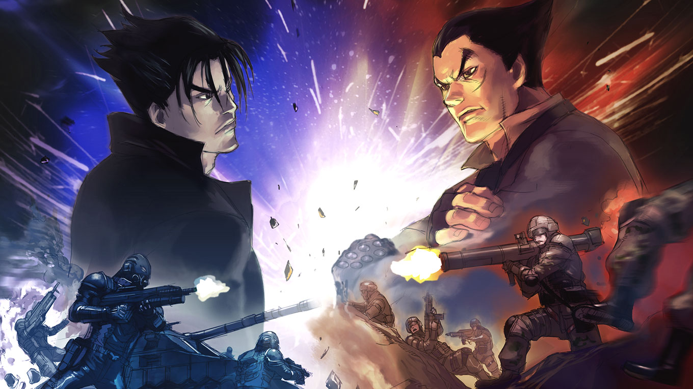 Kazuya Prologue Art from Tekken 6: Bloodline Rebellion