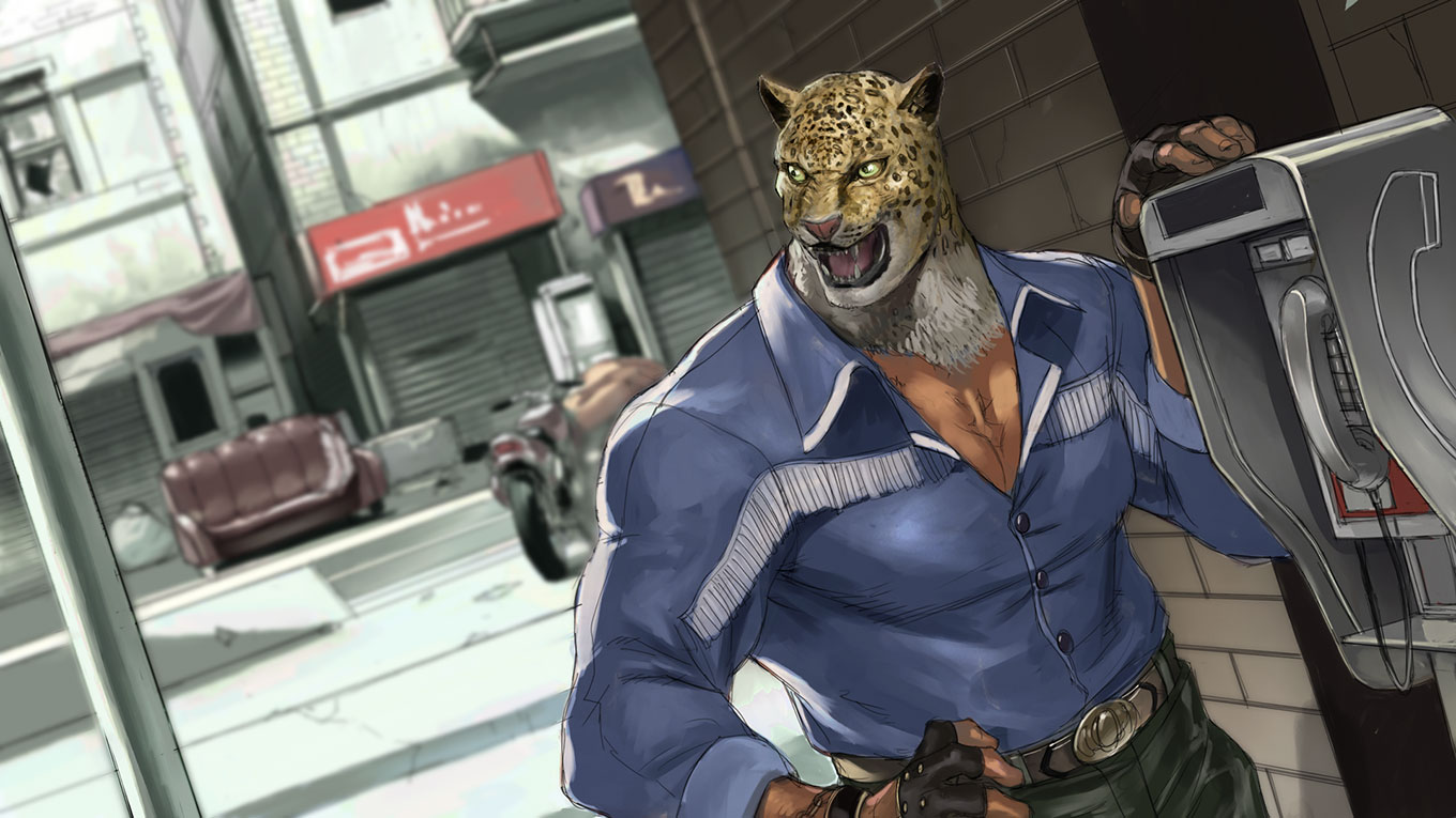 King Prologue Art from Tekken 6: Bloodline Rebellion