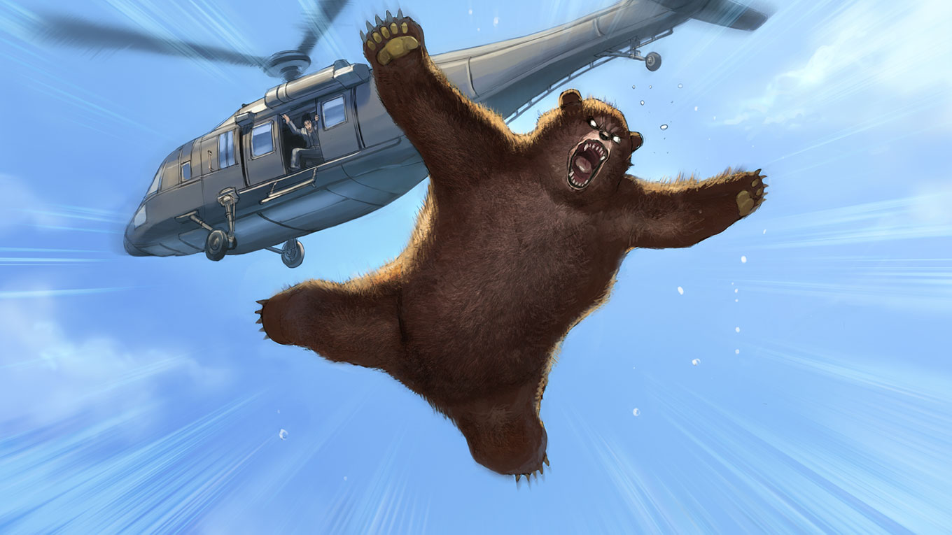 Kuma Prologue Art from Tekken 6: Bloodline Rebellion