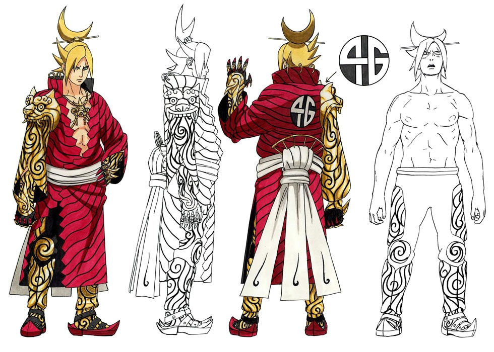 Lars Costume Art by Masashi Kishimoto from Tekken 6: Bloodline Rebellion