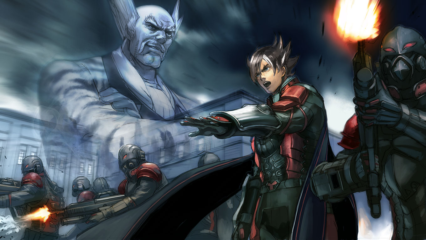 Lars Prologue Artwork from Tekken 6: Bloodline Rebellion