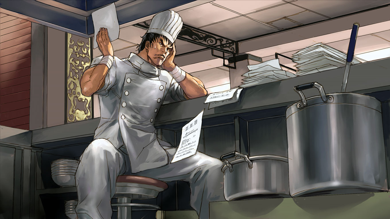 Law Prologue Art from Tekken 6: Bloodline Rebellion