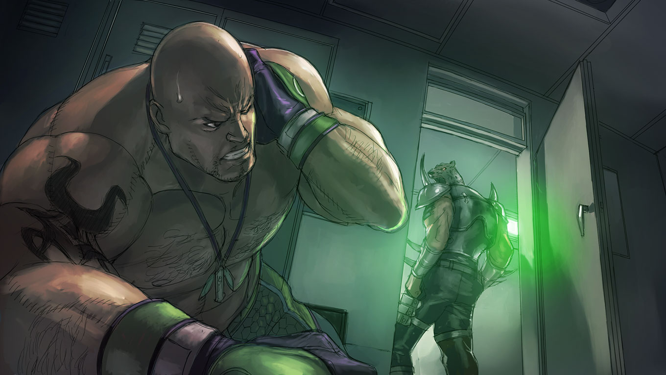 Marduk Prologue Art from Tekken 6: Bloodline Rebellion