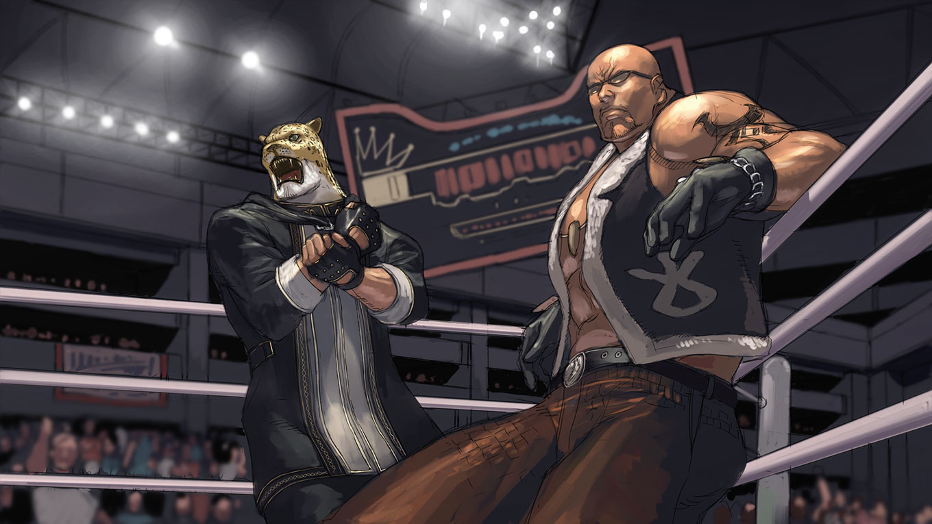 Marduk Prologue Artwork from Tekken 6: Bloodline Rebellion