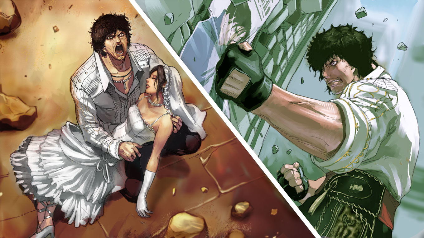 Miguel Prologue Artwork from Tekken 6: Bloodline Rebellion