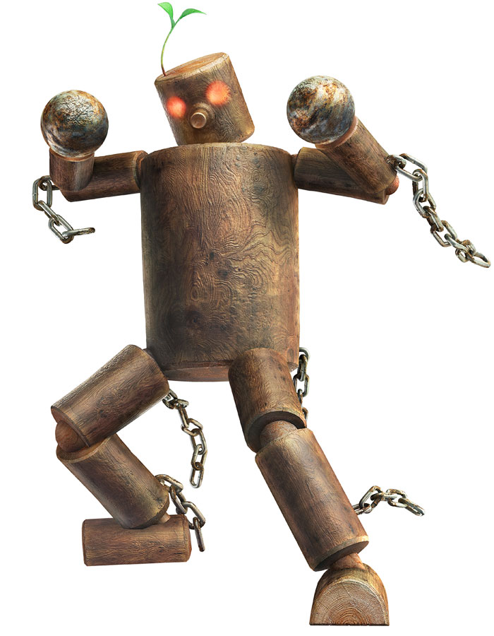 Mokujin Art from Tekken 6: Bloodline Rebellion