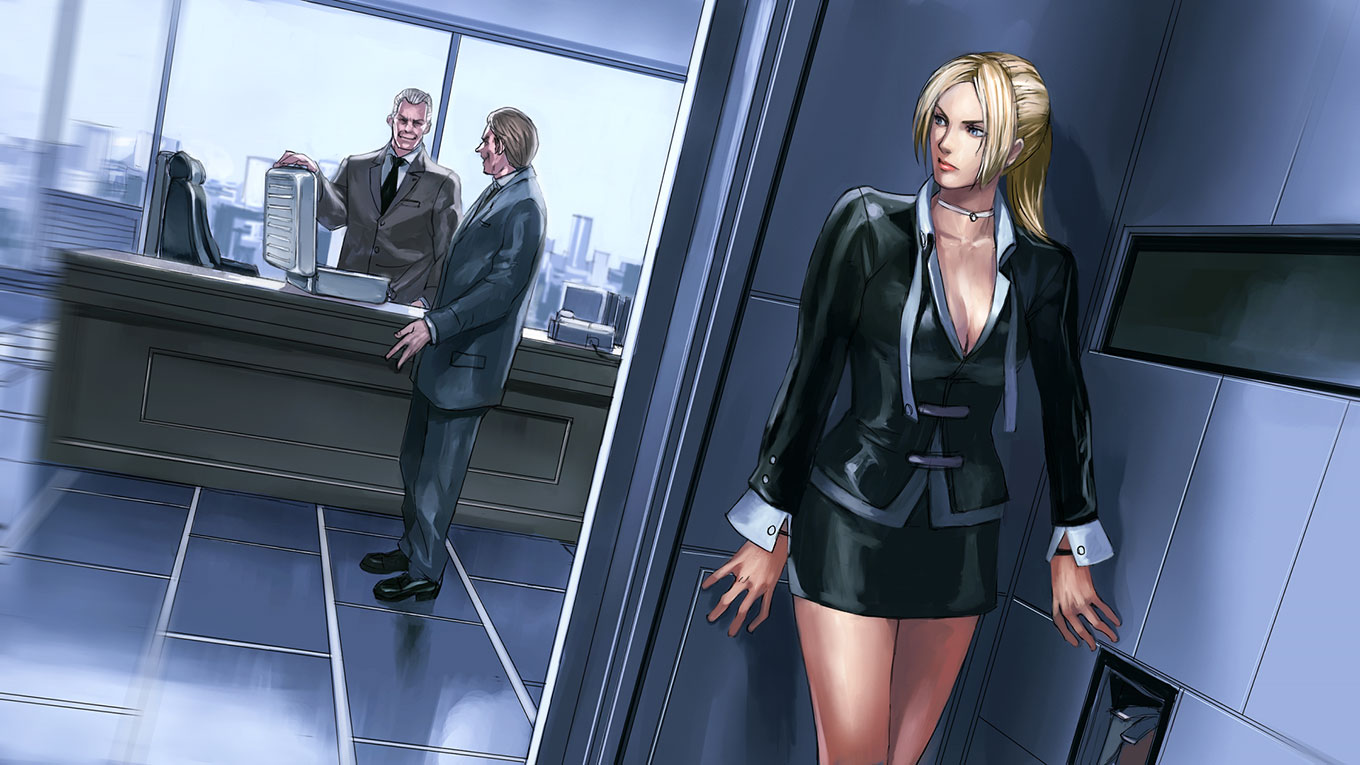 Nina Prologue Art from Tekken 6: Bloodline Rebellion