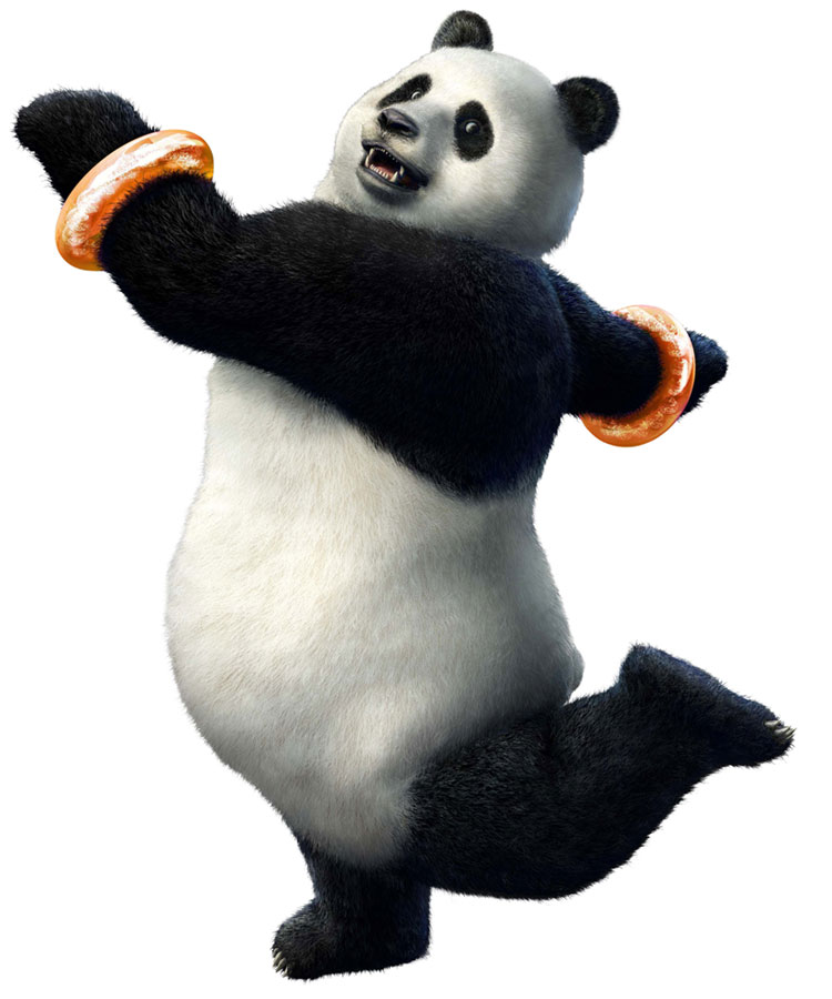 Panda Art from Tekken 6: Bloodline Rebellion