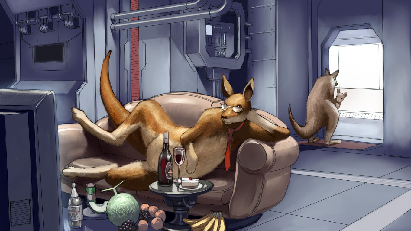 Roger Jr. Prologue Art from Tekken 6: Bloodline Rebellion