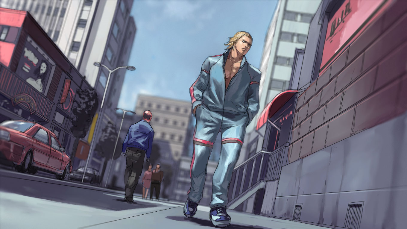 Steve Prologue Art from Tekken 6: Bloodline Rebellion