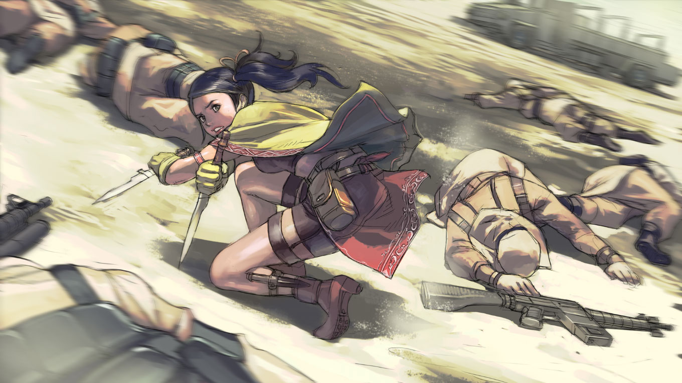 Zafina Prologue Art from Tekken 6: Bloodline Rebellion
